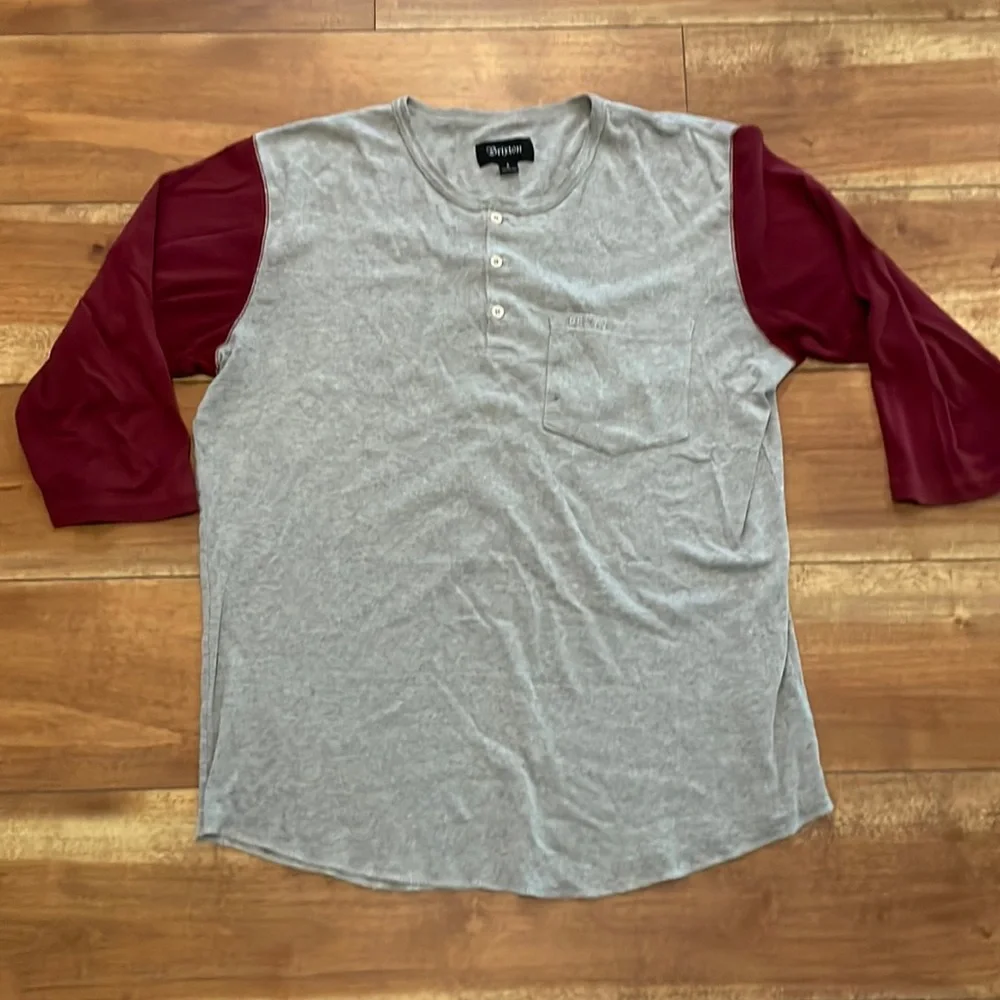 Brixton Raglan 3/4 Tee - Picture 1 of 4